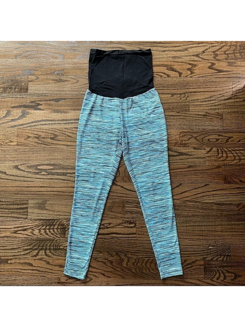 Motherhood Maternity Leggings/Workout Pants Belly Panel